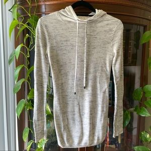 Akini knit hooded sweatshirt